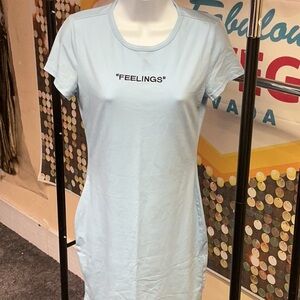 SHEIN White Short Sleeve T-Shirt Dress